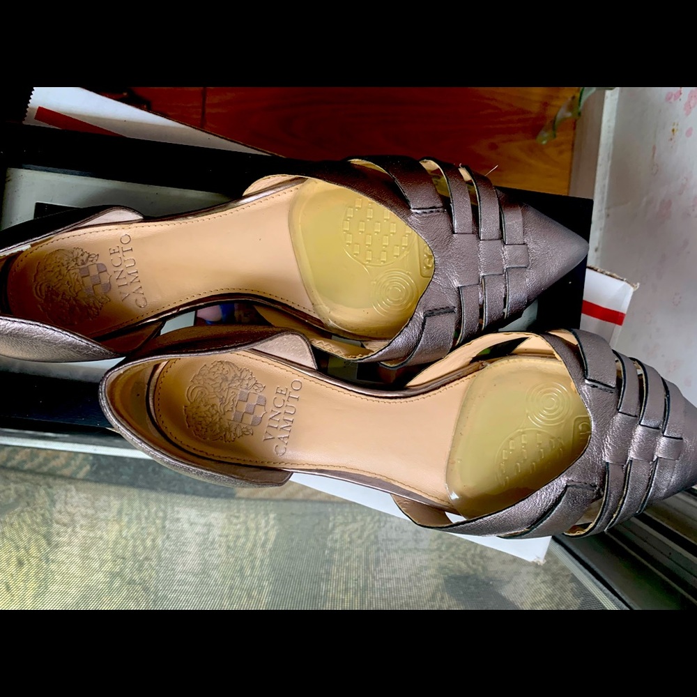 vince camuto slippers or sanders